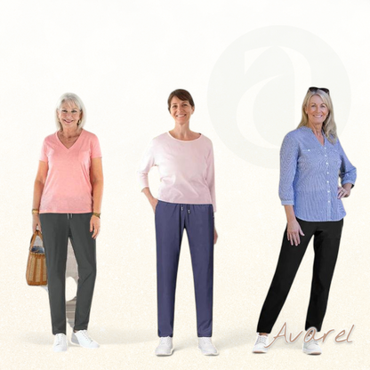 Ultralächte Damenhose uus Stretch-Wissee für maximale Komfort und lässige Stil