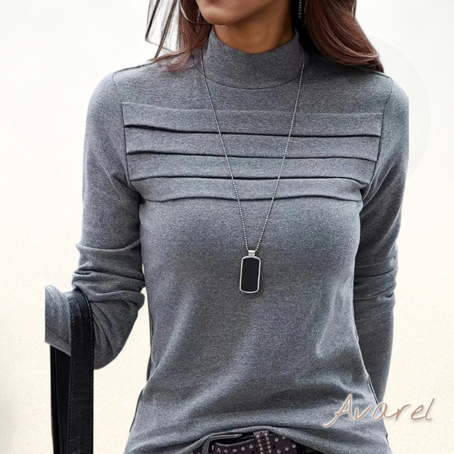 Elegante Top mit Slim Fit und plissiertem Design für e stylishe Look