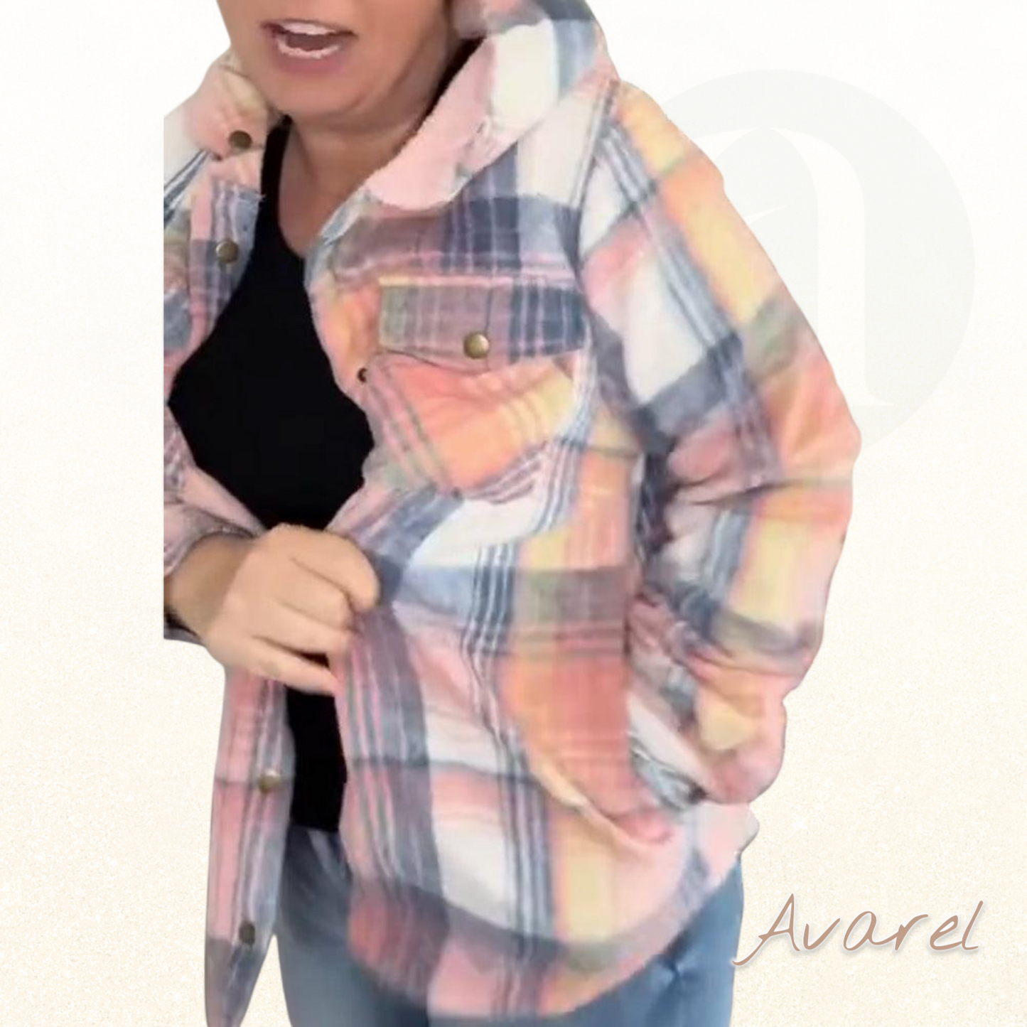 Stilvoll kariert Kapuzen-Wollmäntel für ultimative Bequemlichkeit und zeitlose Eleganz