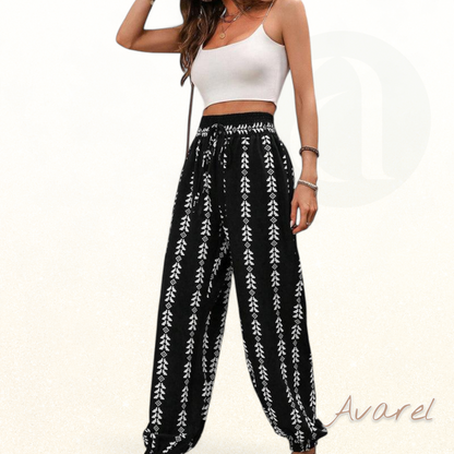 Bequemi Casual Bloomers mit moderne geometrischs Druckdesign