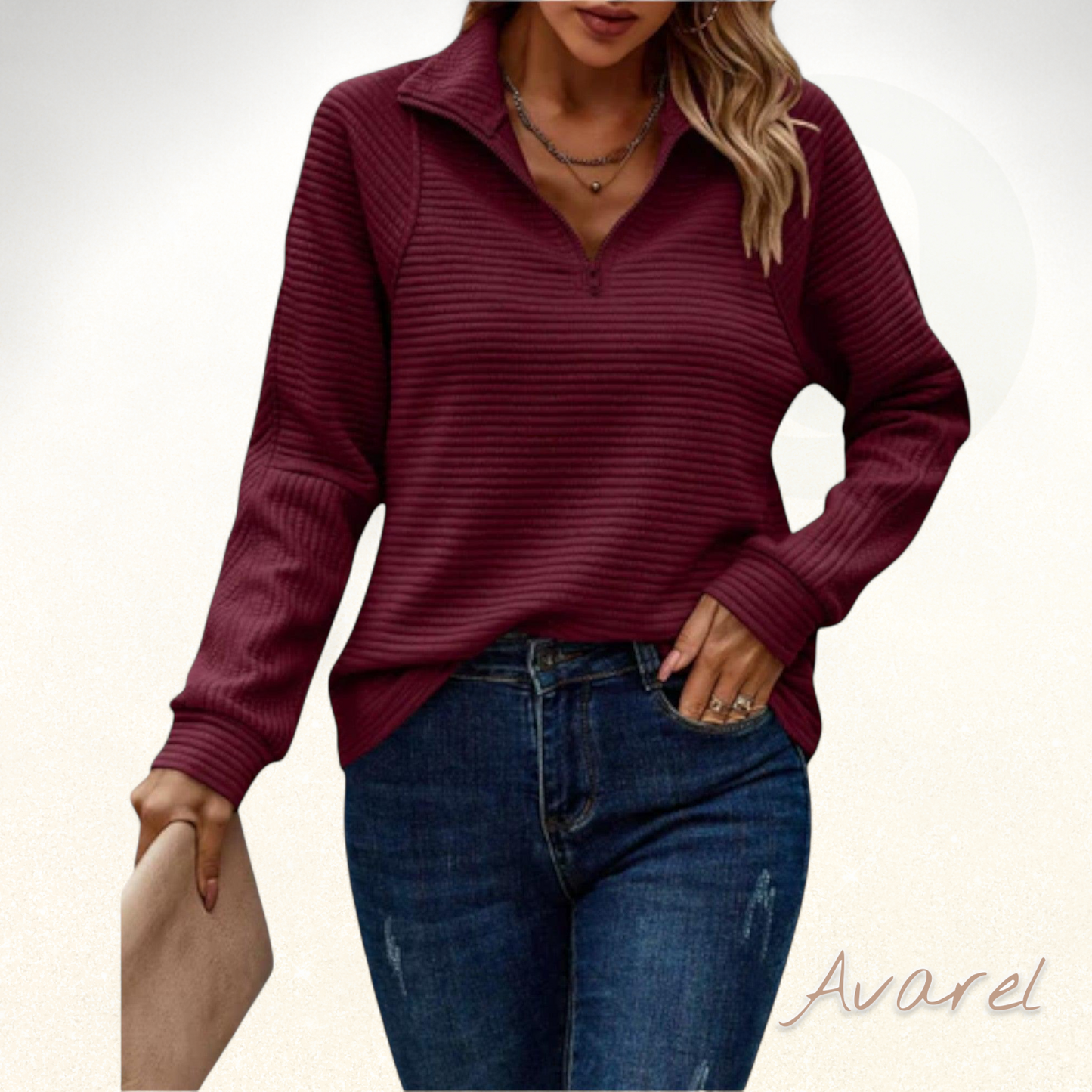 Christa | Elegante und bequeme Strickjacke mit warmem und schickem Stil