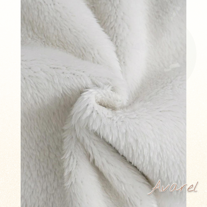 Chillig Fleece-Freizeit-Hose mit schickem Buchstabe-Print