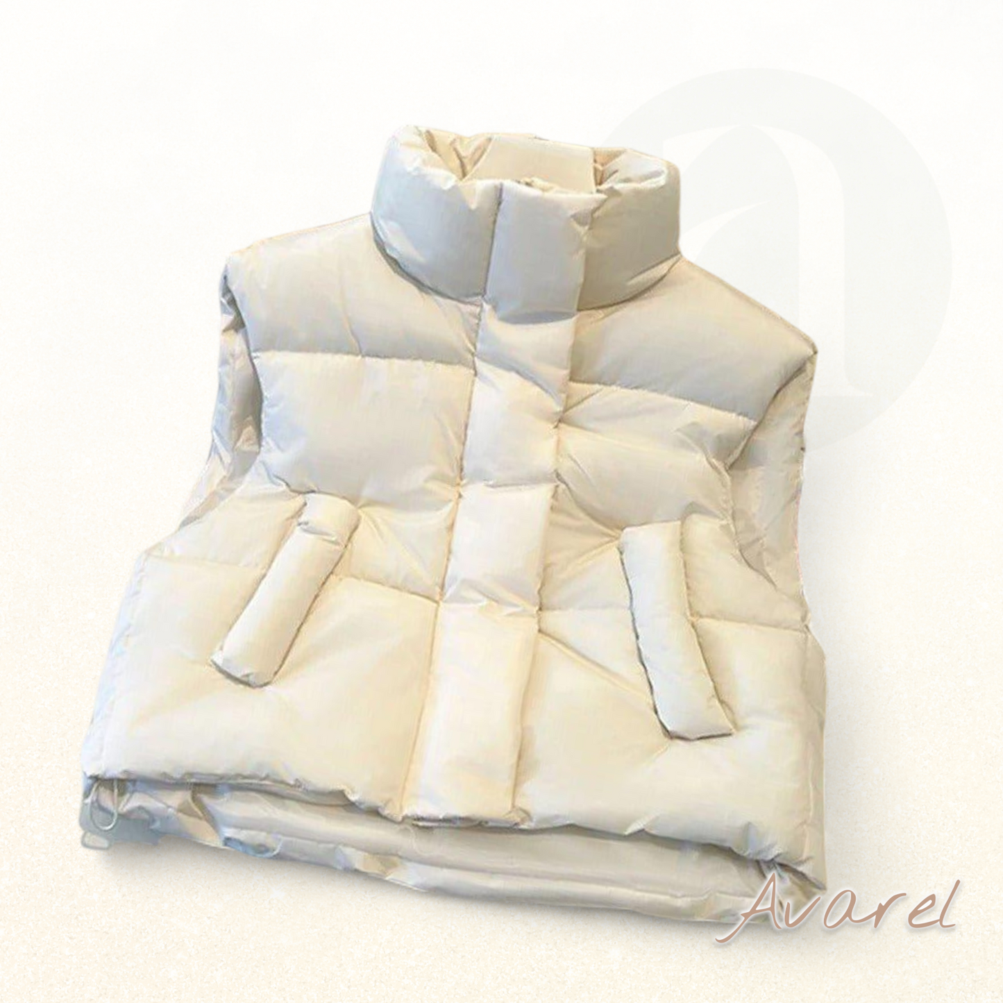 Chic Damen Sintless Top mit Hohem Kragen und Knopf-Details – Stylisch und Guet Gfühl Look