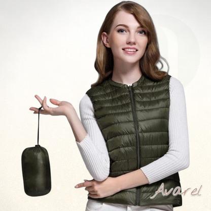 Chic Frauä Ärmlos Fedär-Top für ultimatum Komfort