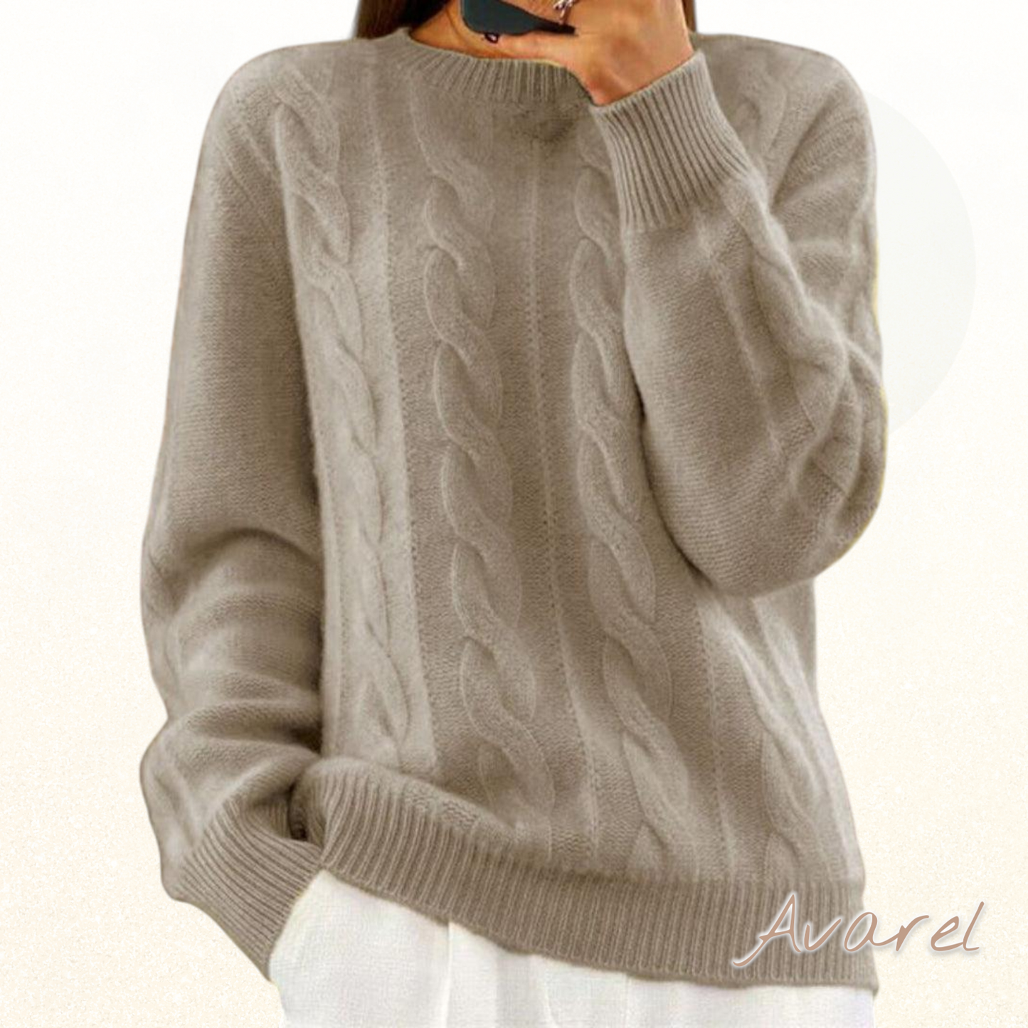 Lång Dänisch Pullover mit Ärmeln – warm, weich und voll im Stil für den perfekte Winter