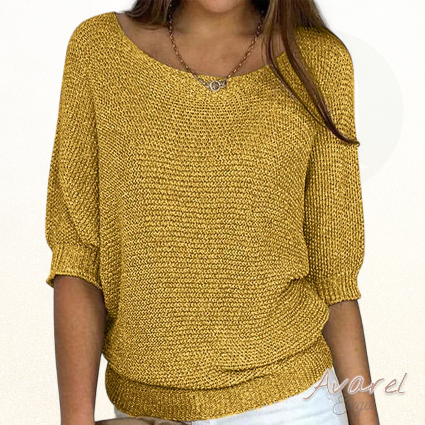 Chic und Wärmend Pullover mit Eleganz Raffiniert
